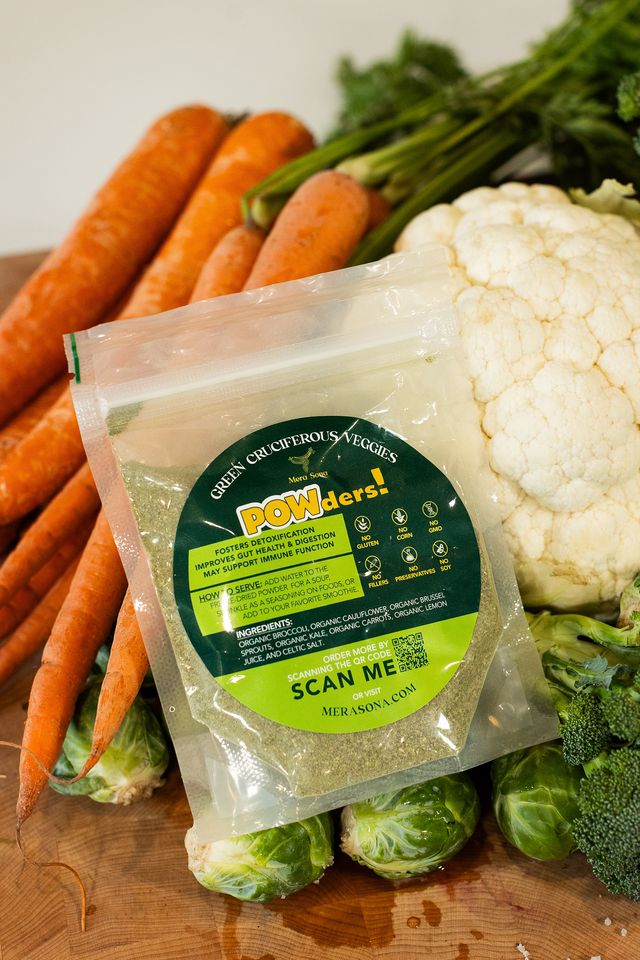 POWders! Green Cruciferous Veggies