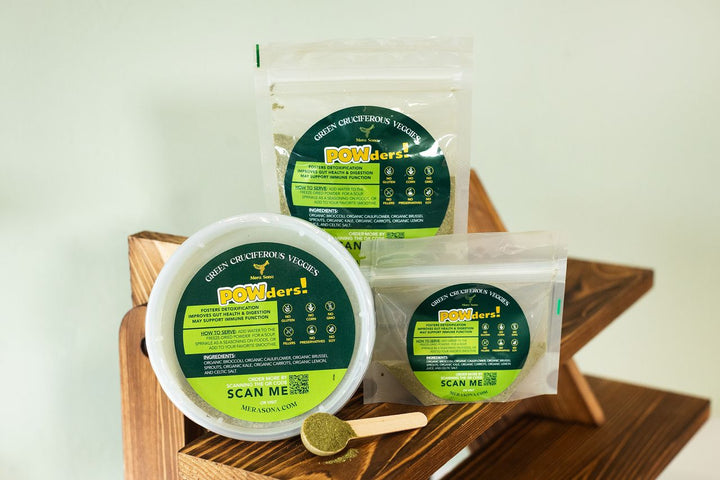 POWders! Green Cruciferous Veggies