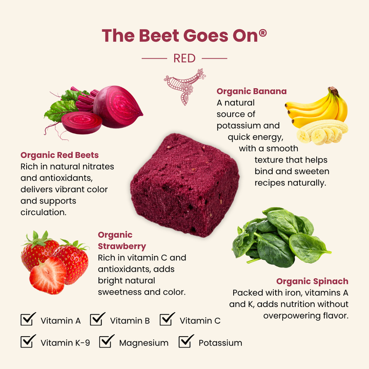 Freeze Dried Creations "The BEET Goes On"