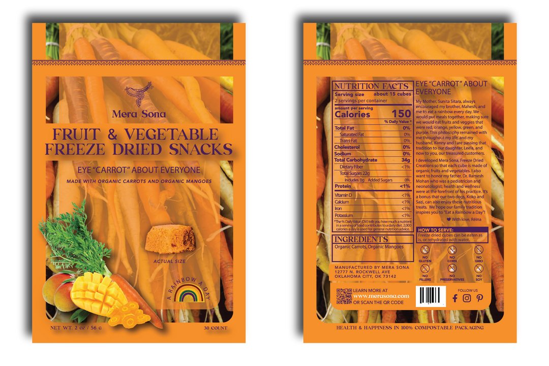 Freeze Dried Creations "Eye CARROT About Everyone"