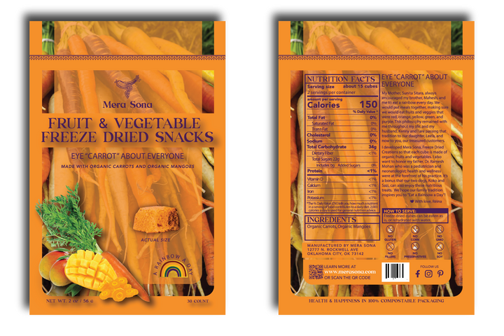 Freeze Dried Creations "Eye CARROT About Everyone"