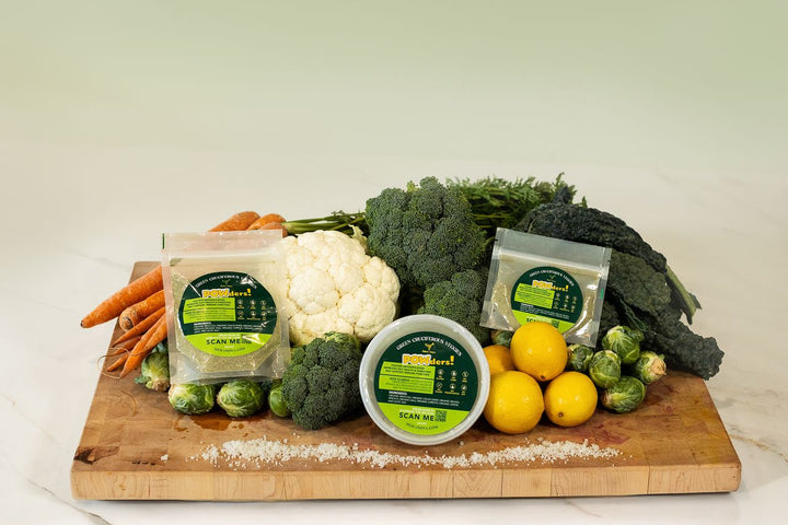 POWders! Green Cruciferous Veggies