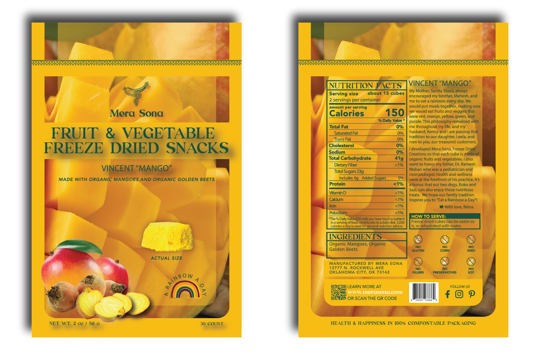 Freeze Dried Creations "Vincent MANGO"