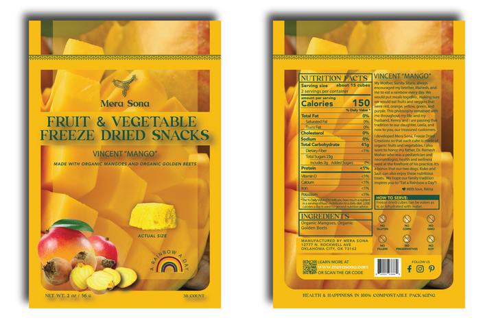Freeze Dried Creations "Vincent MANGO"