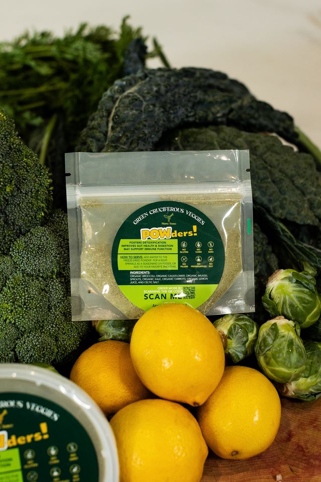 POWders! Green Cruciferous Veggies